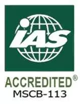 IAS Accredited certification